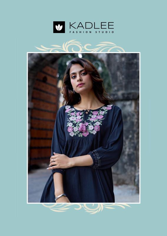 Kadlee crystal vol 2 short top kurtis wholesaler in surat